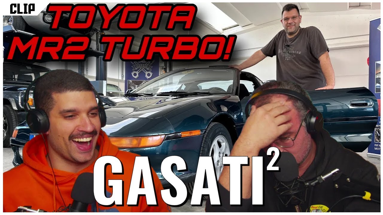 Quelli di Real Car reagiscono al Gasi che spiega la Toyota MR2 Turbo
