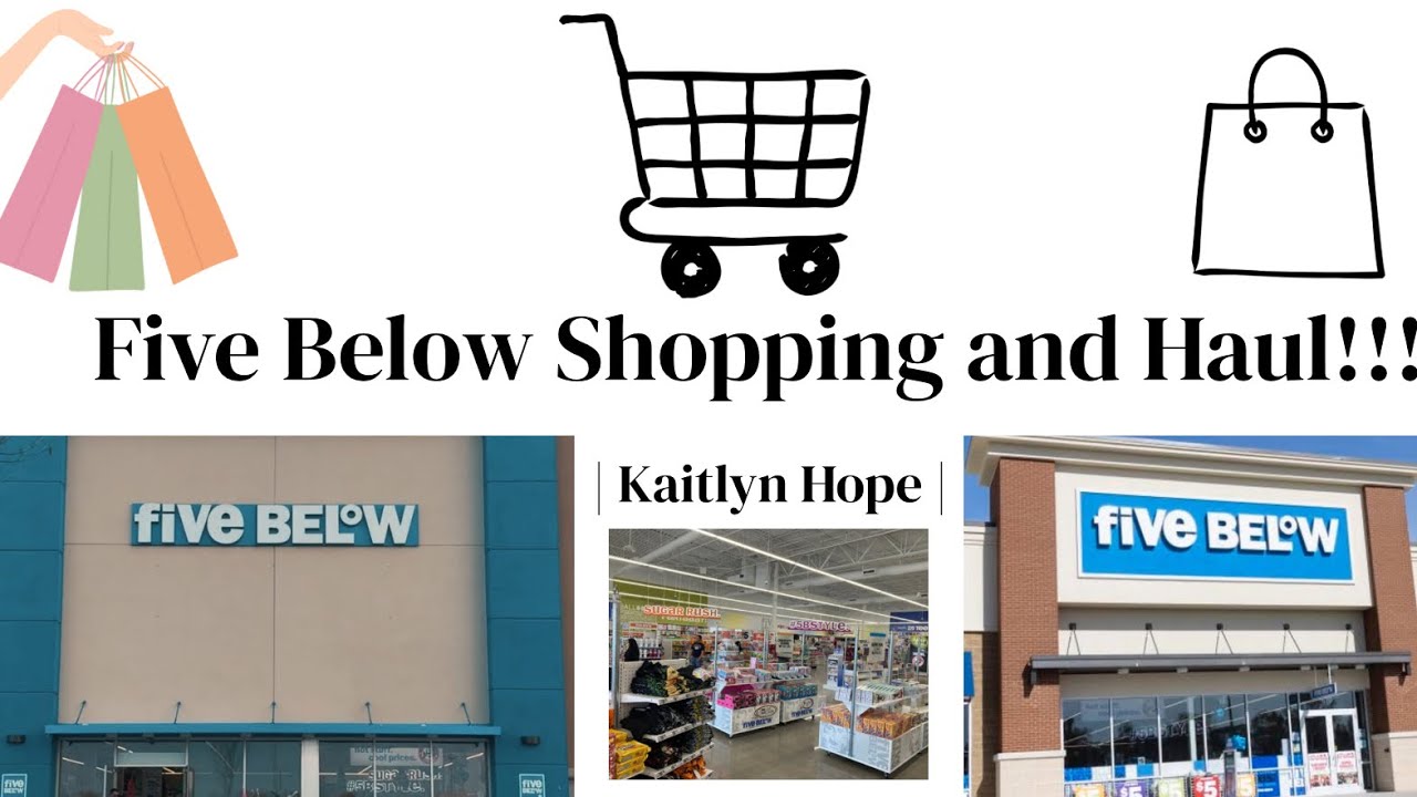 Five Below Shopping!!! Plus Haul!💕