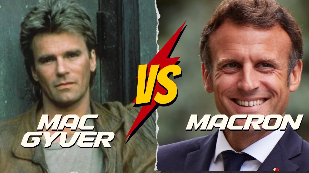 MACRGYVER : MACRON x MC GYVER Deepfake 🛠️