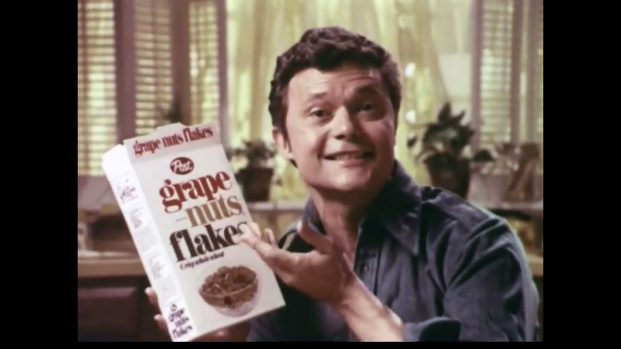 They Actually Aired THIS?! 🤯 Grape-Nuts Flakes Ad from the 70s & 80s