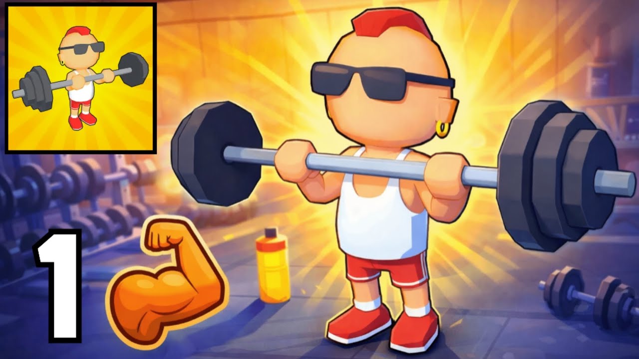 My Gym - Gameplay Walkthrough  - Exercising Body (iOS, Android)  Part-1