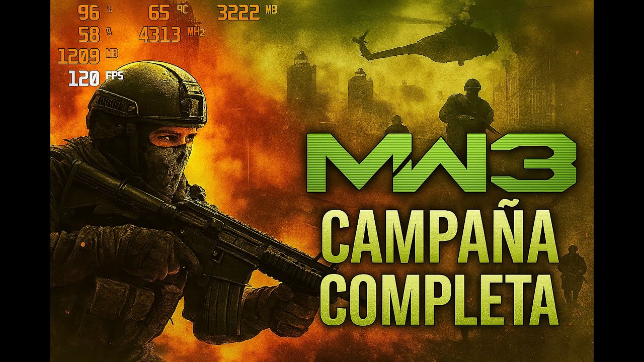 Call of Duty MW3 campaign mode-Campaña 1