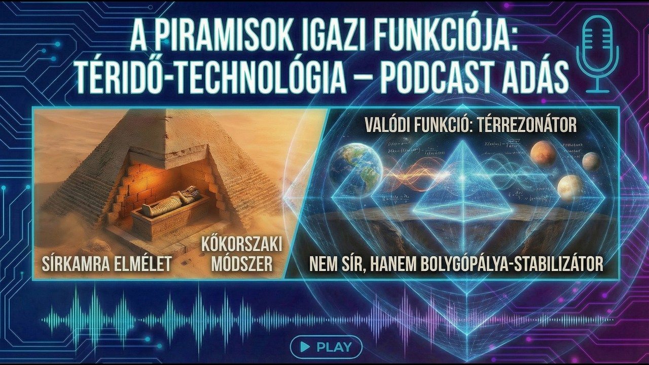 Időfizika - A piramisok igazi funkciója