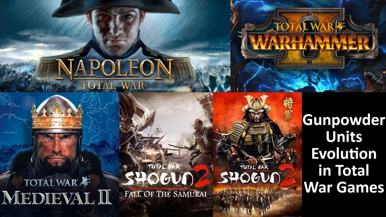 (D)evolution of Gunpowder Units in Total War Games
