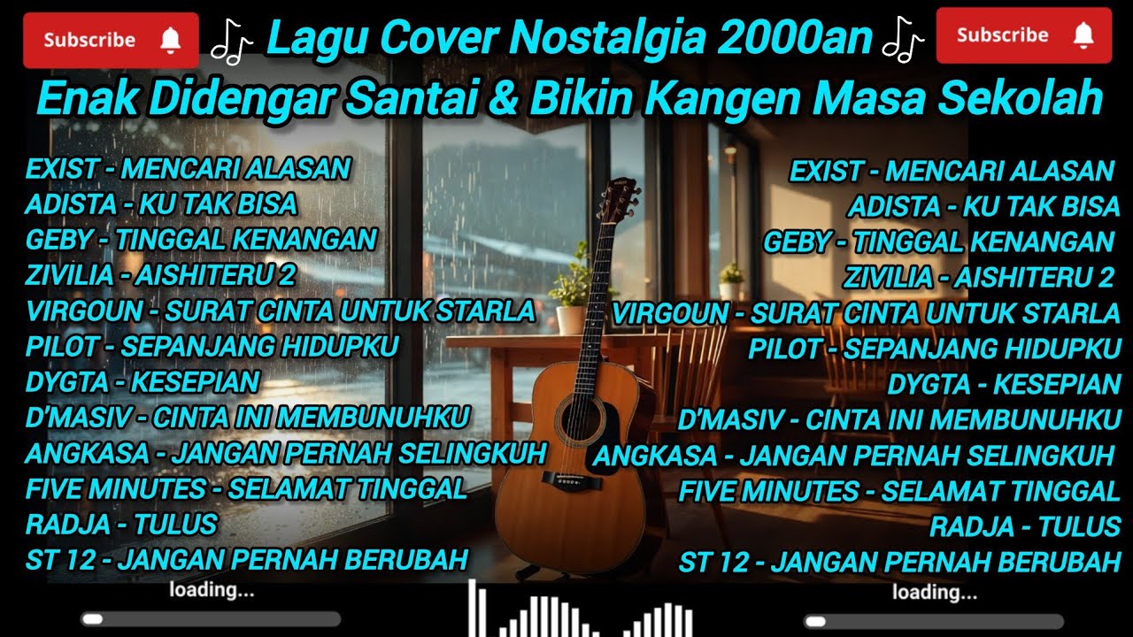 Lagu Cover Nostalgia 2000an | Enak Didengar Santai & Bikin Kangen Masa Sekolah