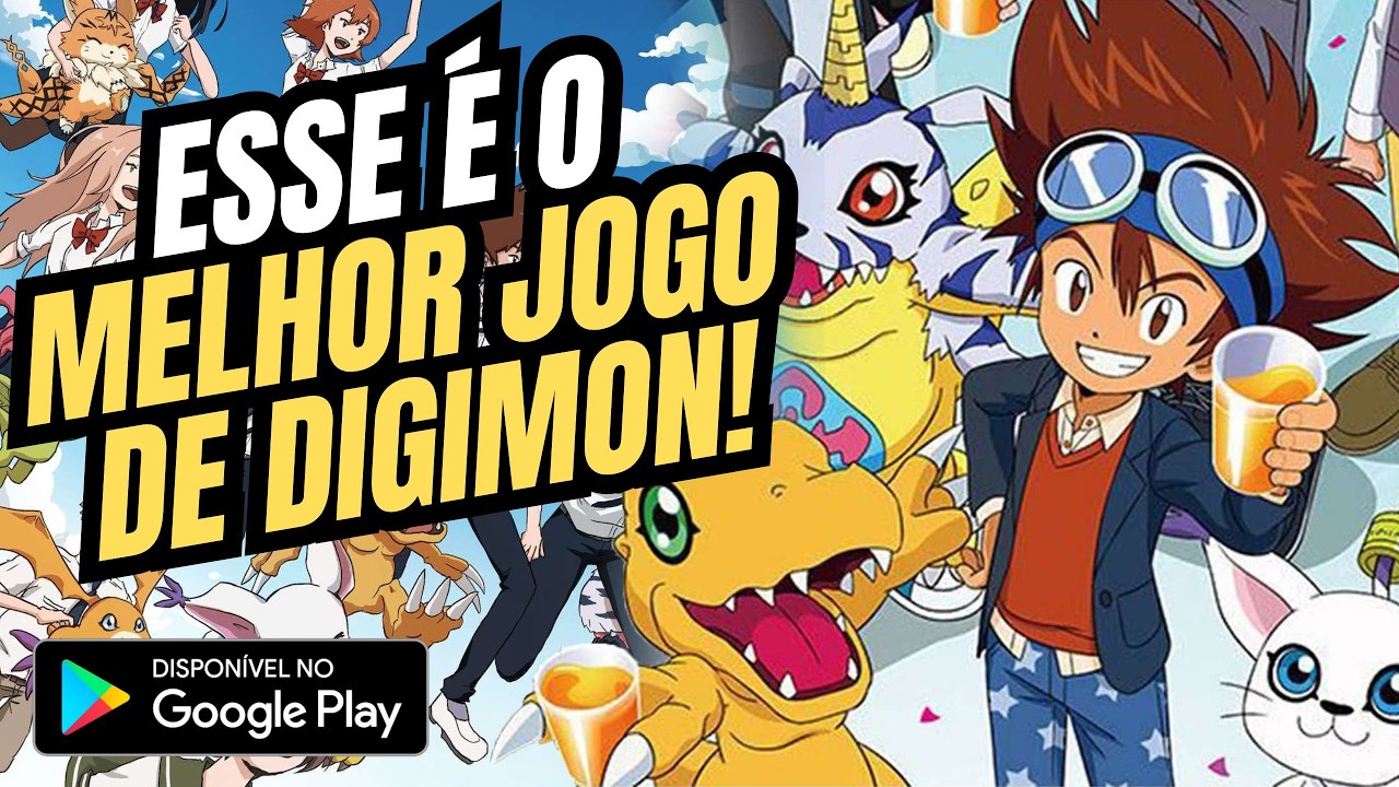 ⭐FINALMENTE! O Jogo de Digimon RPG DE TURNO Para Celular que Todo F&atilde; Sempre Sonhou!⭐