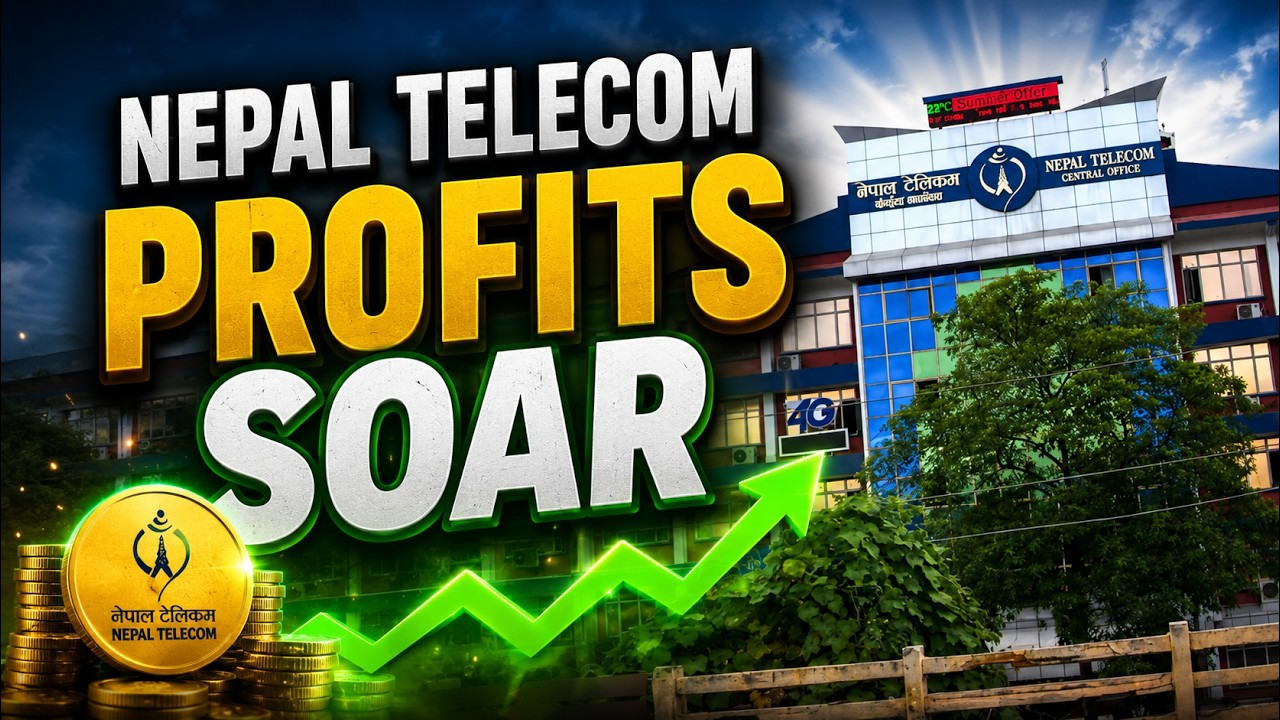 Nepal Telecom Profits Surge 47%: What&rsquo;s Driving the Growth? #NtvWorld #psbnepal #NTV #nepal