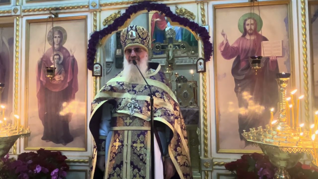01.03.2026 Проповедь на Божественной Литургии. Неделя 1-я Великого поста. Торжество Православия.