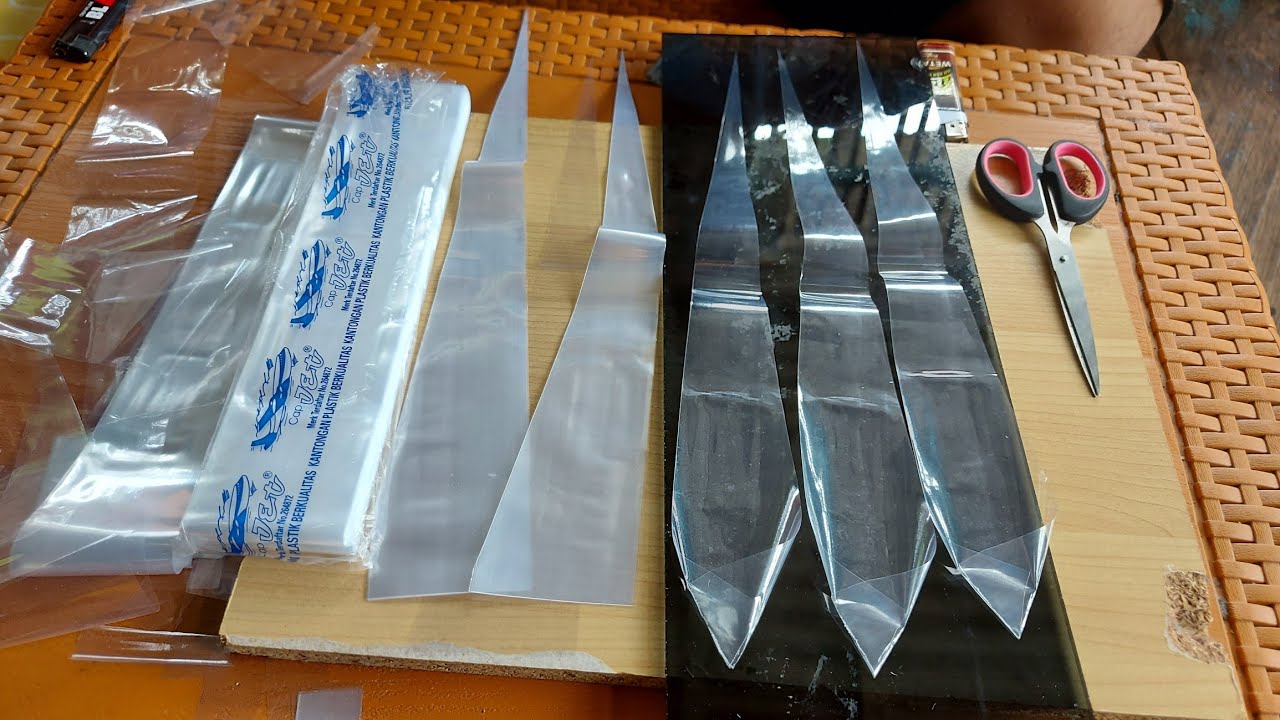 Cara membuat umpan plastik dan penjelasan nya