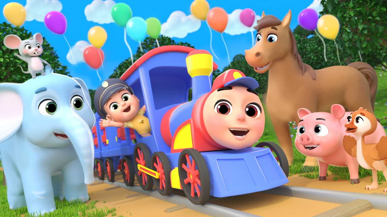Train Choo Choo 2 Song | Newborn Baby Songs & Nursery Rhymes