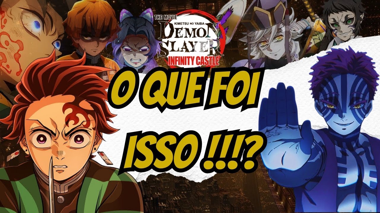 Análise completa de DEMON SLAYER CASTELO INFINITO com o MANGÁ RESUMÃO!! #demonslayer  #anime