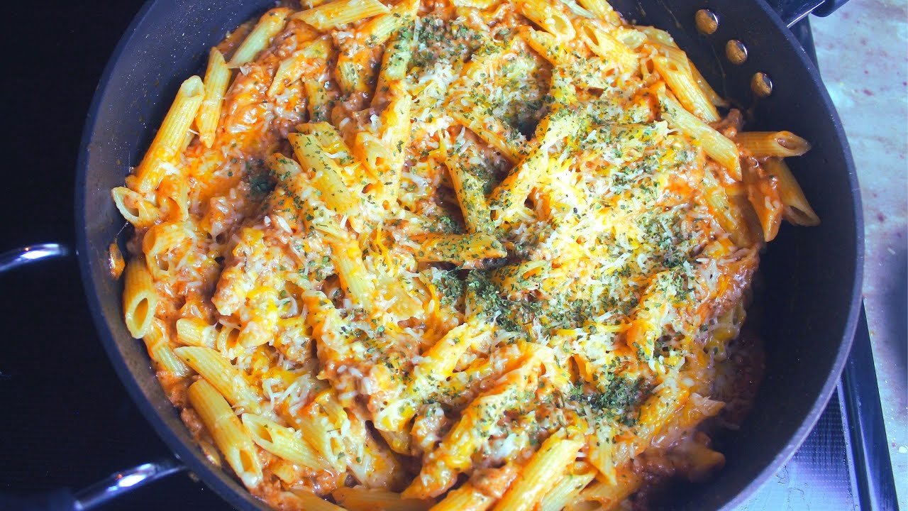 One Pot Cheeseburger Pasta