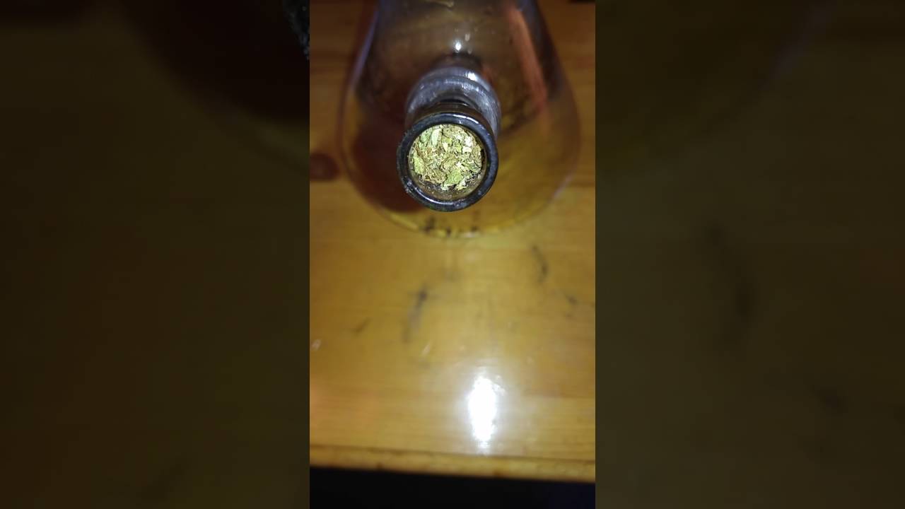 CLOSE UP BOWL! BURNING TREE IN HD