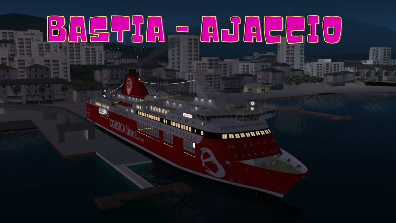 Bastia - Ajaccio | Corsica linea Jean Nicoli | Virtual sailor NG | ITA