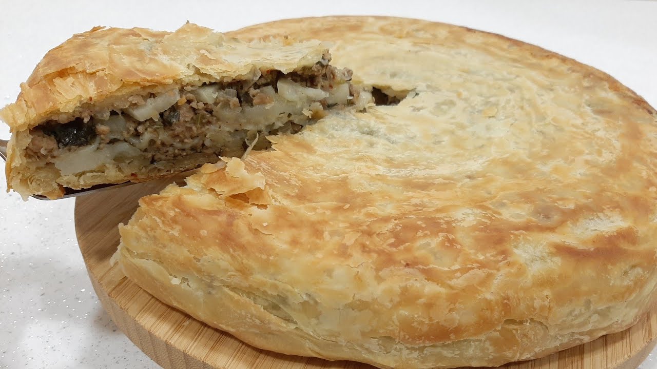 COX DADLI SUPER GORUNUŞLU DOYUMLU LEZGI YEMEYI ÇIKAN/ BU YEMEYI HER KES COX BEYENECEK /QIYMALI BOREK