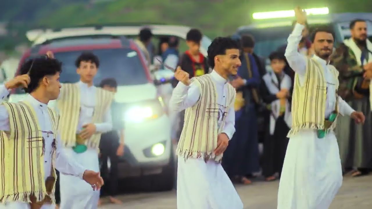 اوبريت زفاف فخامة العريس علي عبدالخالق البعداني، مع اروع مناظر طبيعة مدينة إب
