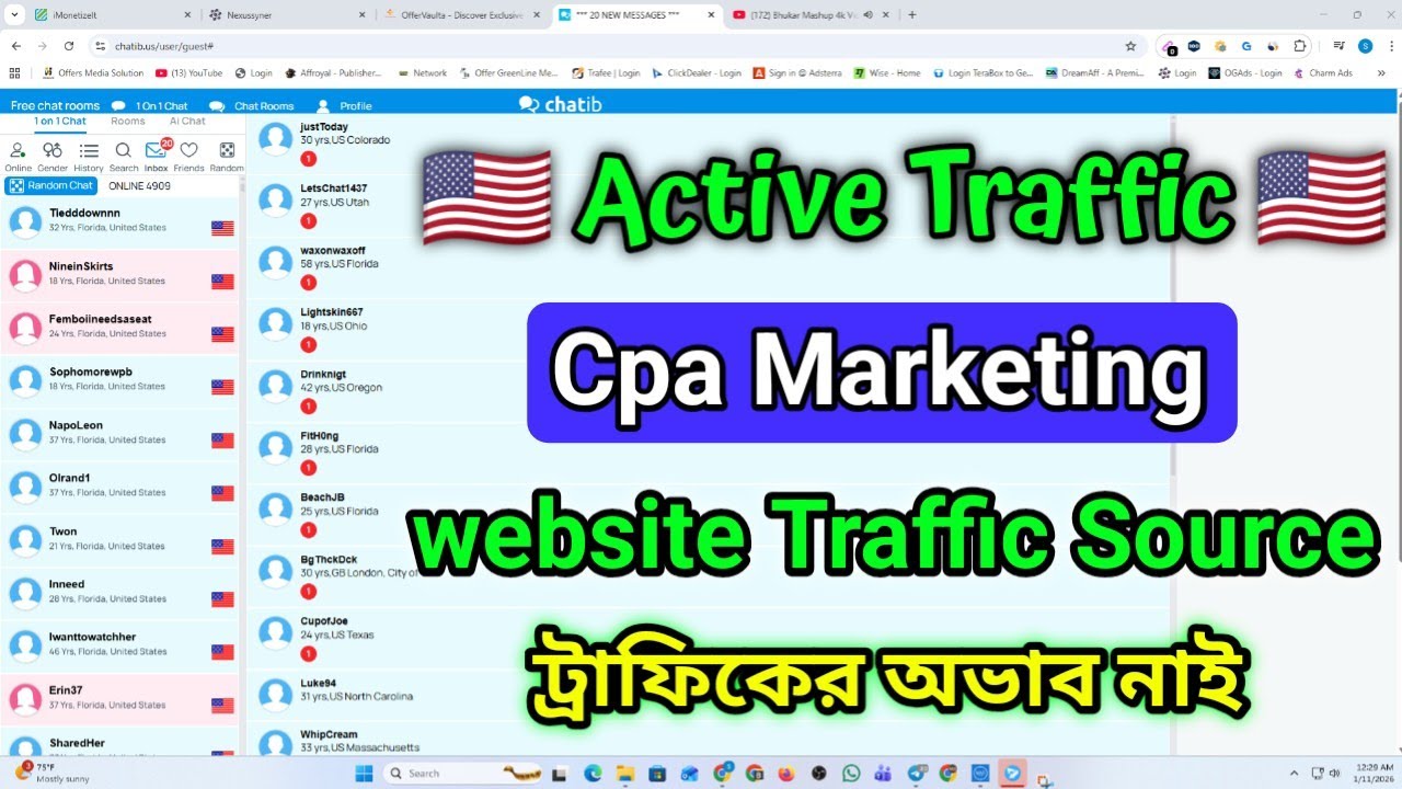 Cpa Marketing Website Traffic Source 2026 | Cpa Marketing For Beginners | Free Traffic method 