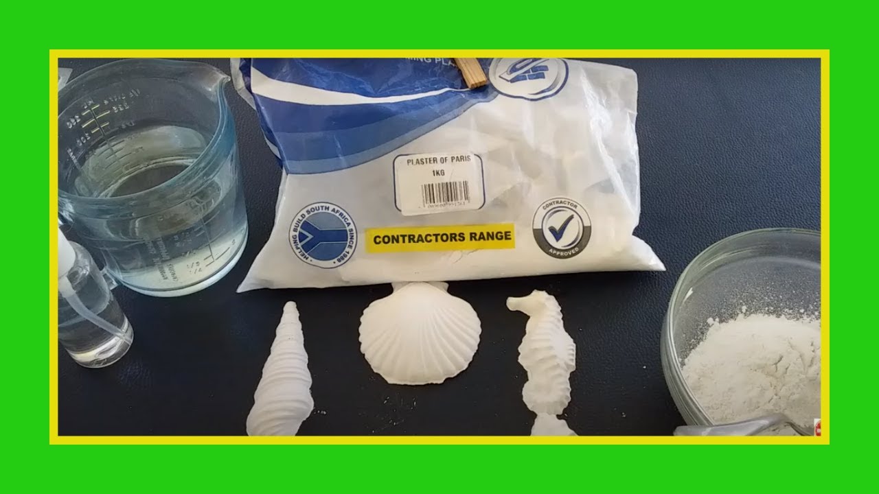 HOW TO USE PLASTER OF PARIS IN MOLDS