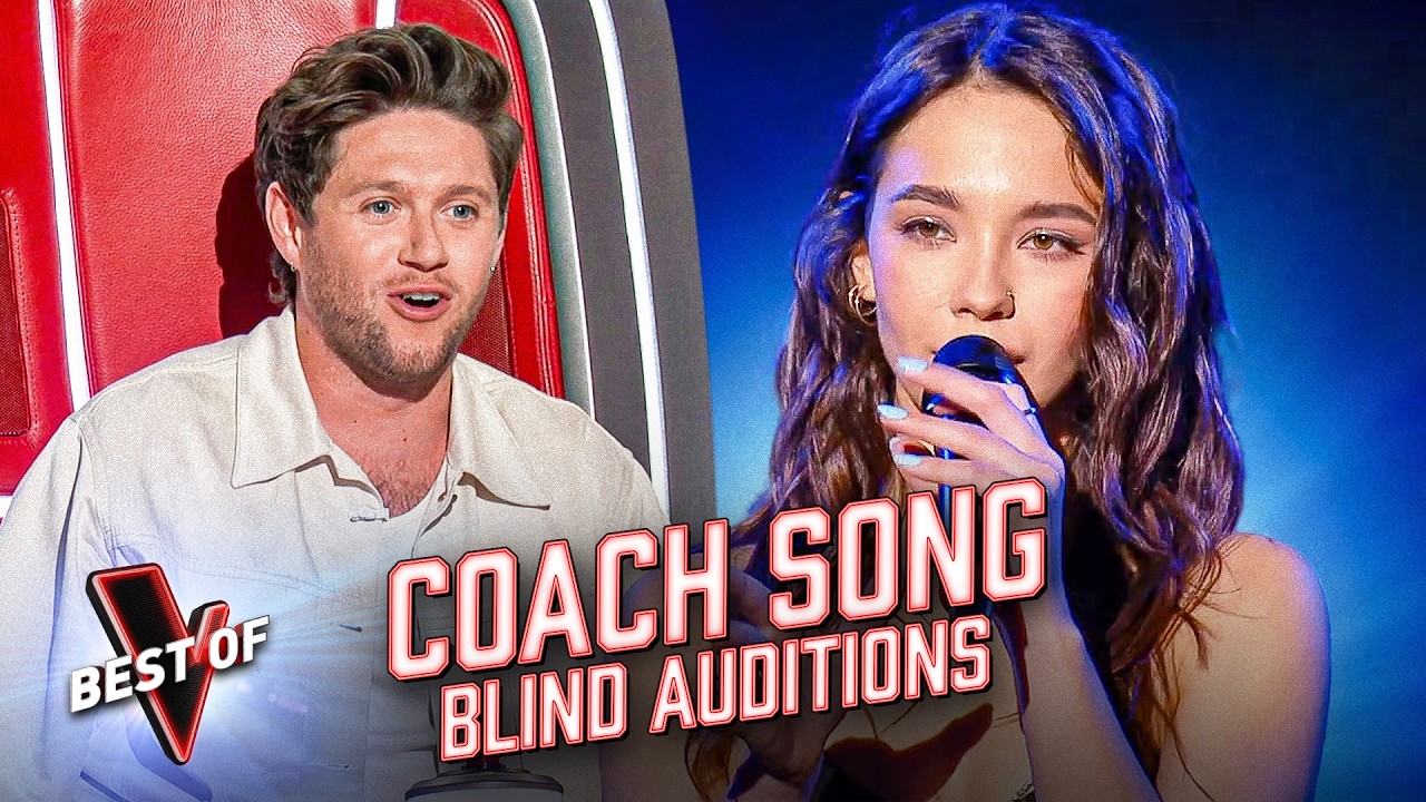 Coaches Surprised by Their OWN SONGS in the Blind Auditions of The Voice