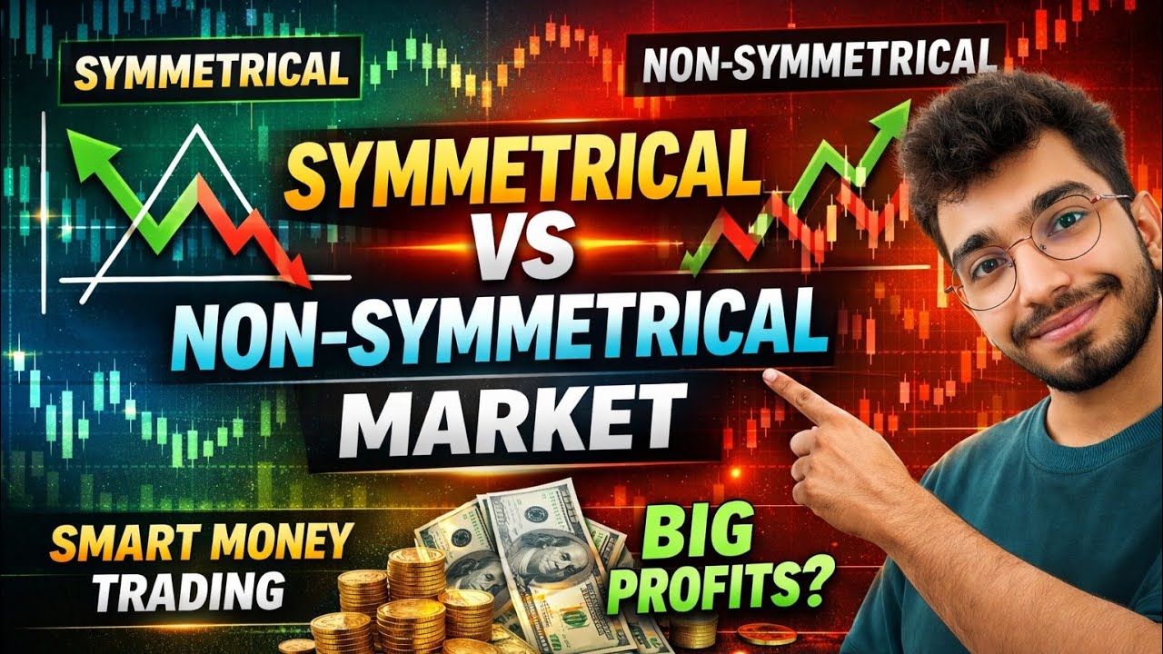 Symmetrical vs Non-Symmetrical Market 🔥 | Smart Money Concept | Trading with Hariom