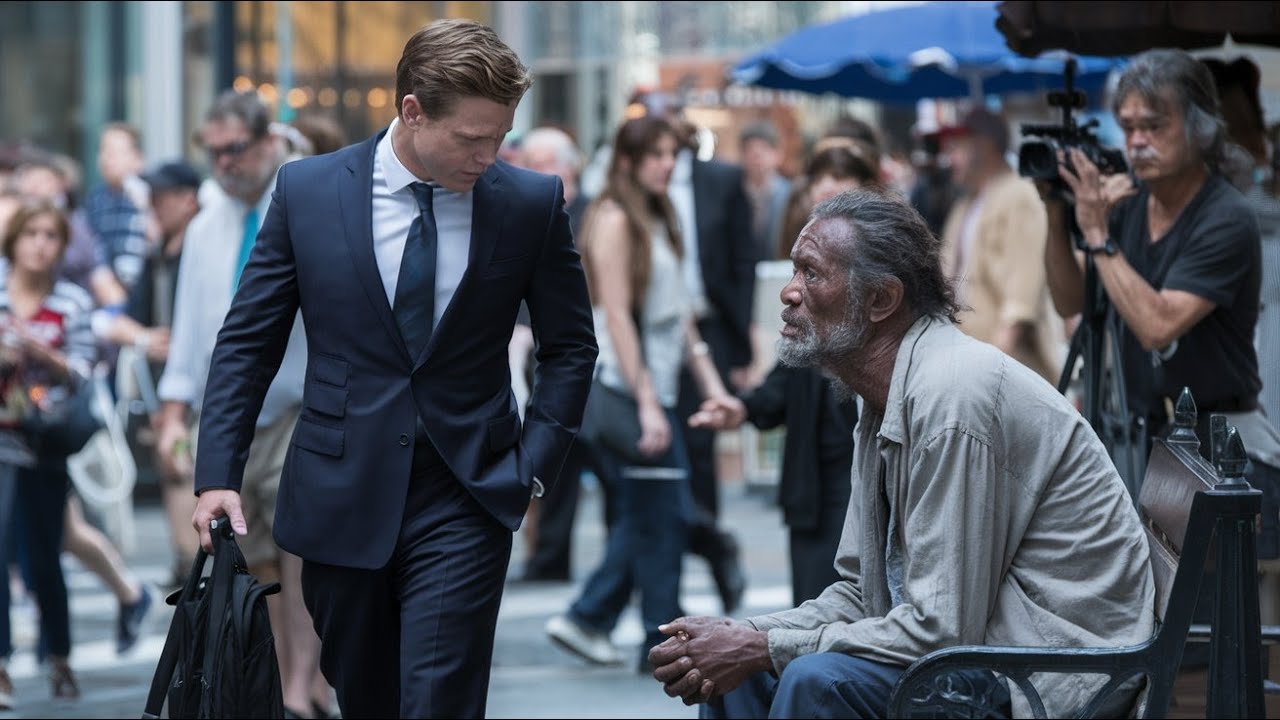 Миллиардер случайно увидел своего двойника-бездомного, и это изменило всё