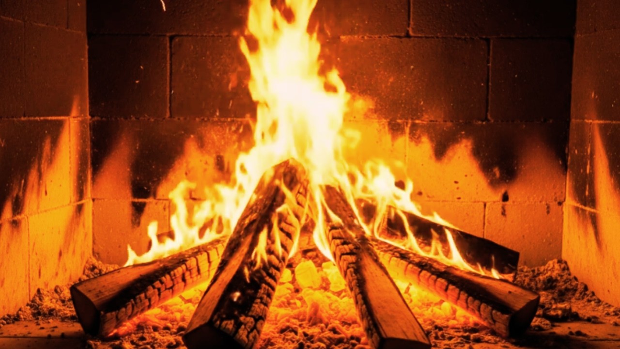 🔥 Ultimate Cozy Fire | Fireplace Crackling Sounds | 10 Hours