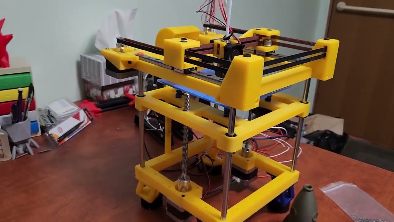 Cheap Mostly 3D Printed CoreXY 3D Printer Called Rook!