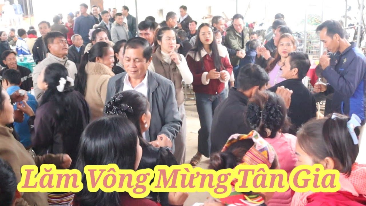 Múa Lăm Vông Nhảy Nhún Nhiệt Tình Mừng Tân Gia Tại Bản Kẻ Sùng ( Người Con Xứ Nghệ 