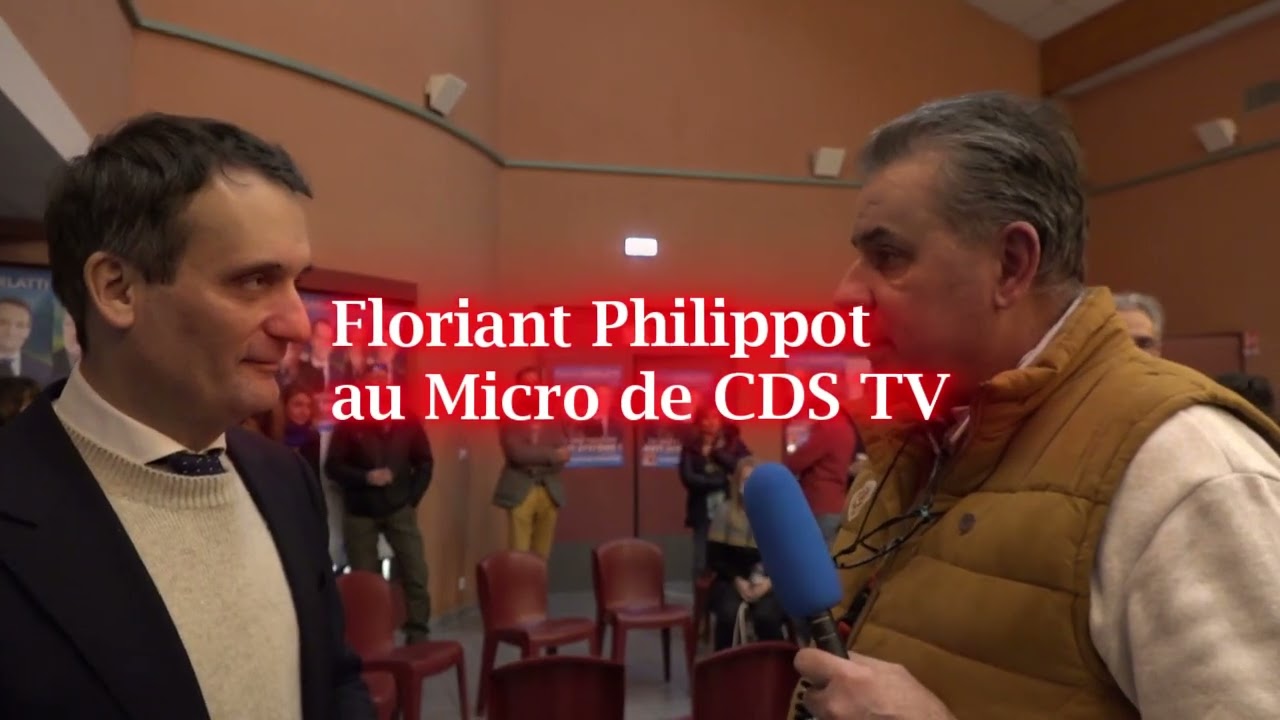 interview Florian Phillipot avant la Conférence