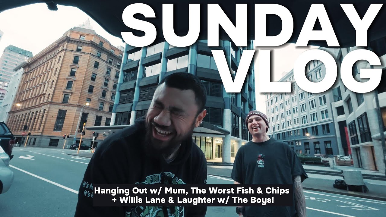 Ōtari Bush with Mum + Kingston Fish & Chips & Willis Lane Eats in Wellington, NZ | Sunday Vlog