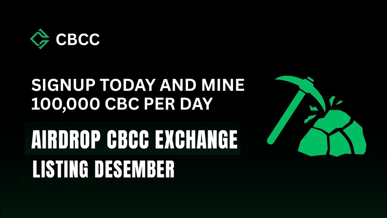 CARA GARAP AIRDROP CBCC EXCHANGE || LISTING DESEMBER 2025