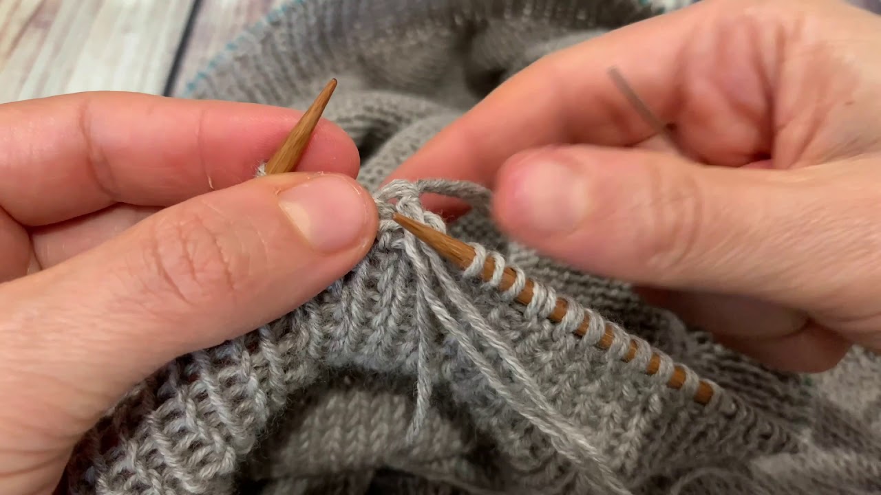 Chiusura ad Ago-Tubular Bind Off