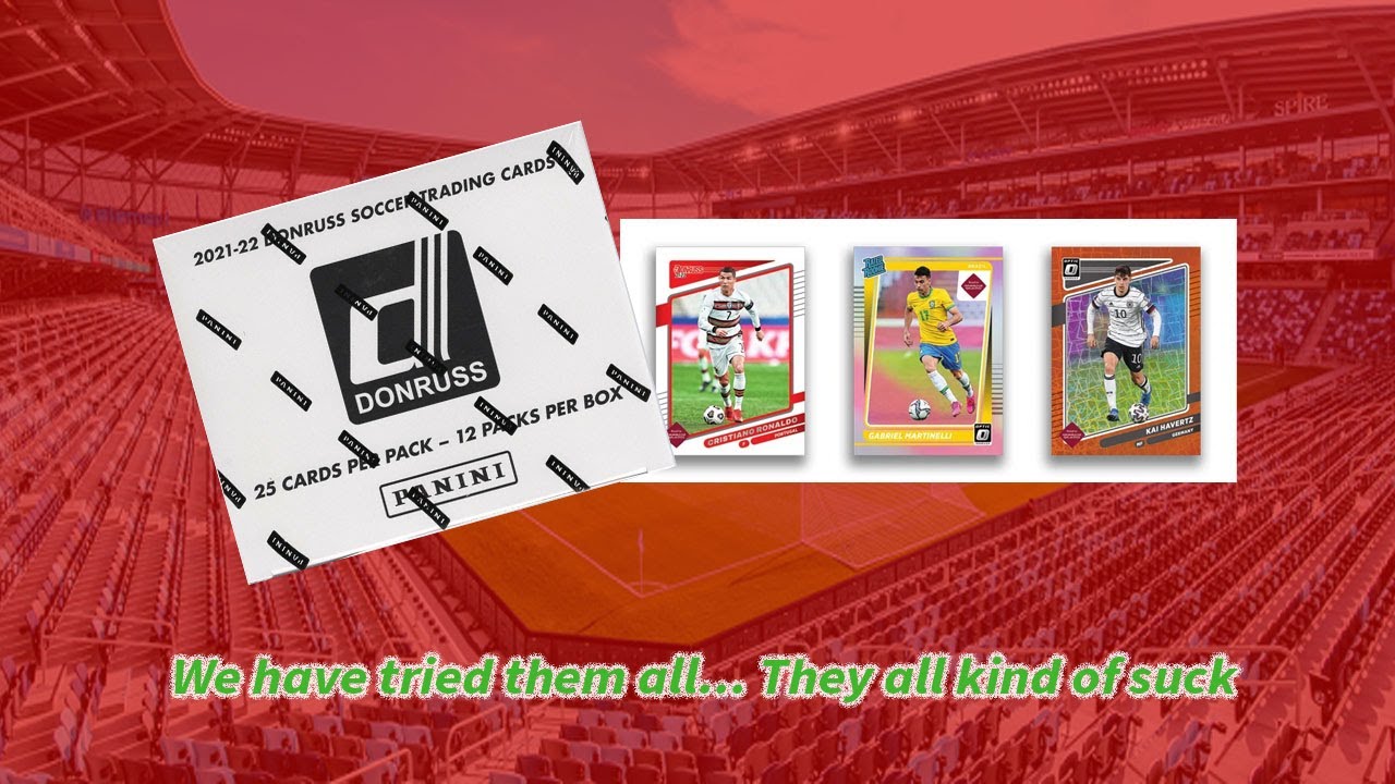 2021/2022 Donruss Soccer Sealed Fat Pack Box.... Yeah... All versions kind of suck :)