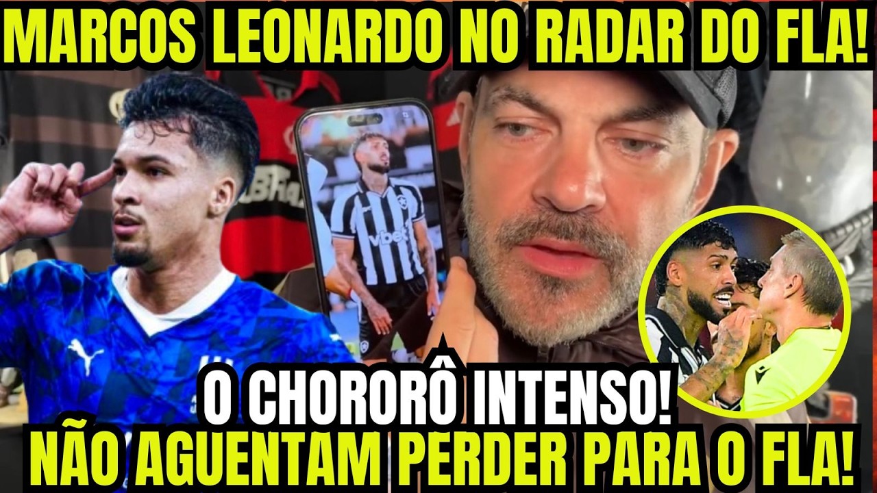 FLAMENGO FAZ PROVOCAÇÕES A BARBOZA HAHAHA! MARCOS LEONARDO VOLTA AO RADAR DO FLAMENGO!