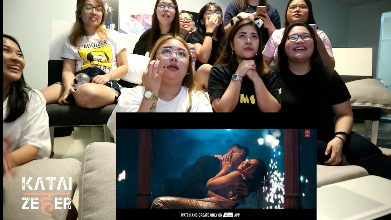 Girls Reaction on Tip Tip song ! KATAI ZEHER REACTION #tiptip