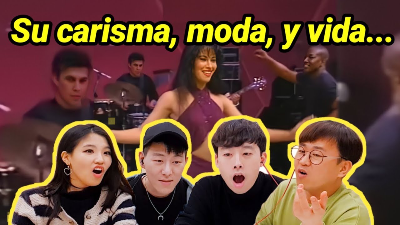 Mis amigos coreanos reaccionan a Selena Quitanilla