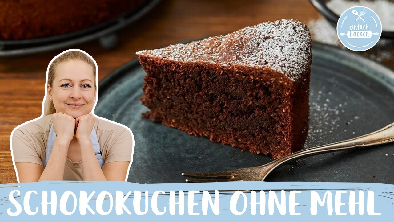 Schokokuchen ohne Mehl 🍫 | saftiger Schokoladen-Traum | Einfach Backen