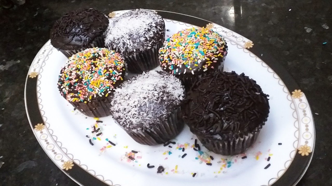 كاب كيك الشكولاطة 🥰cupcake  au chocolat