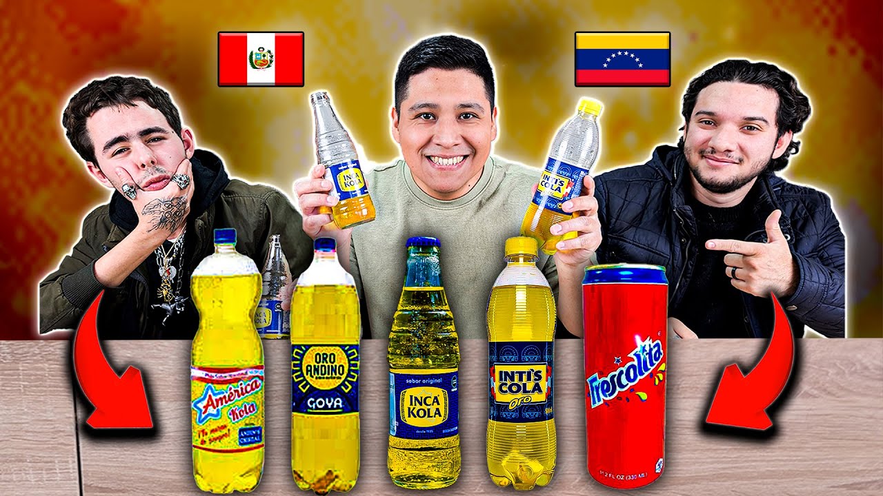 ¿Qué País tiene la MEJOR Versión de INCA KOLA? l GASEOSA DE PERU vs OTRAS MARCAS