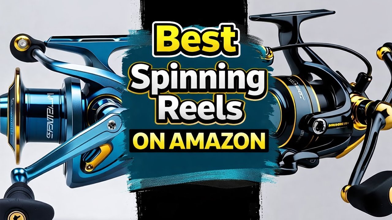 Top 5 BEST Spinning Reels ON AMAZON