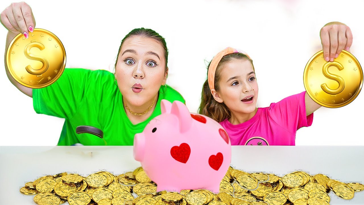 Ruby and Bonnie Learn to Save - A Piggy Bank Story