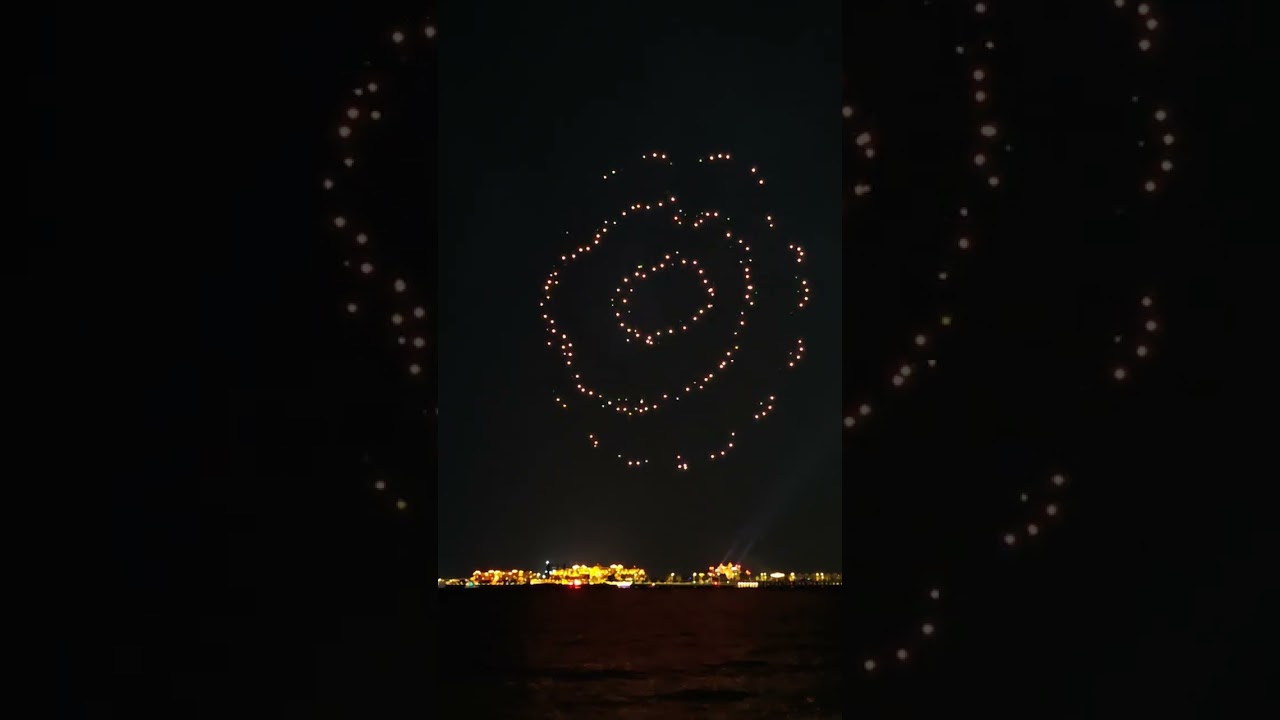Dubai drone show ! A Scientific marvel ! 