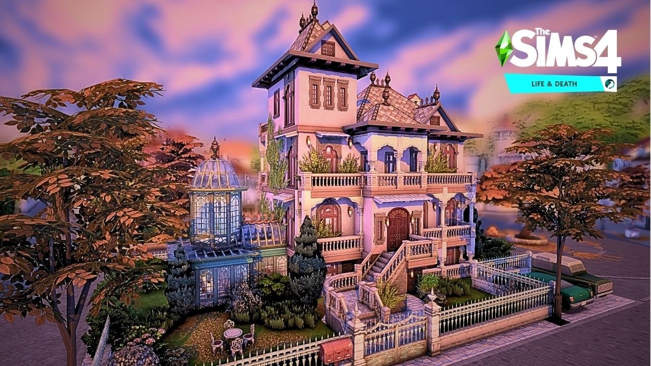 Ravenwood Apartments: The Sims 4 Life and Death || Speed Build