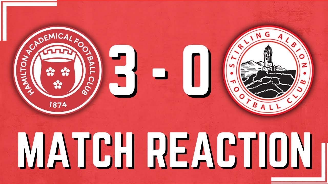 Back To Back Home Wins! | Accies 3-0 Stirling Albion | Match Reaction