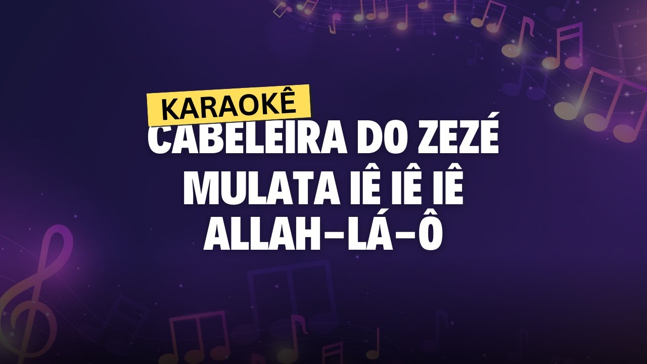 🎤 Marchinhas de Carnaval (Karaokê) - Mais clássicos para a Folia!
