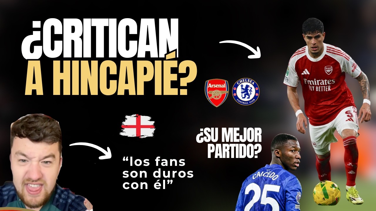 ¿CRITICAN a HINCAPIÉ? ¡CASI hace GOL y jugará la FINAL! ¿buen partido CAICEDO?