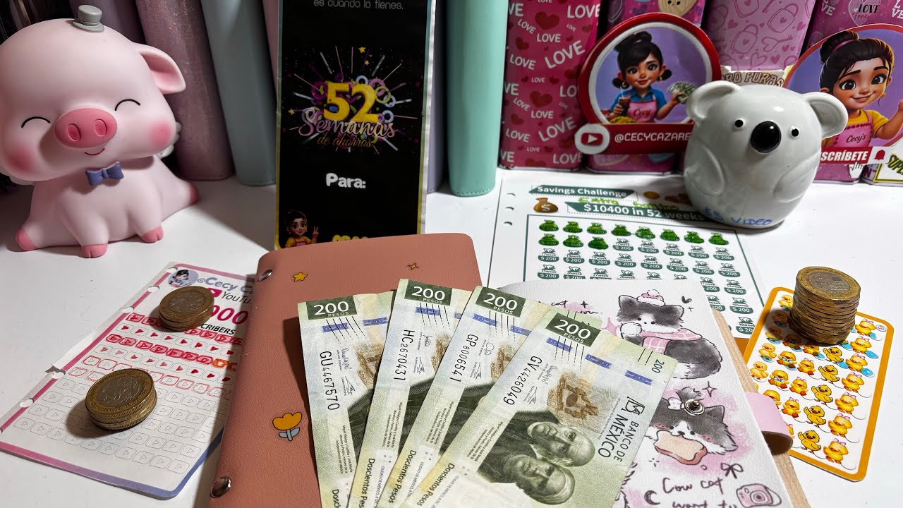 Ahorro semanal / 1k suscriptores / monedas $20