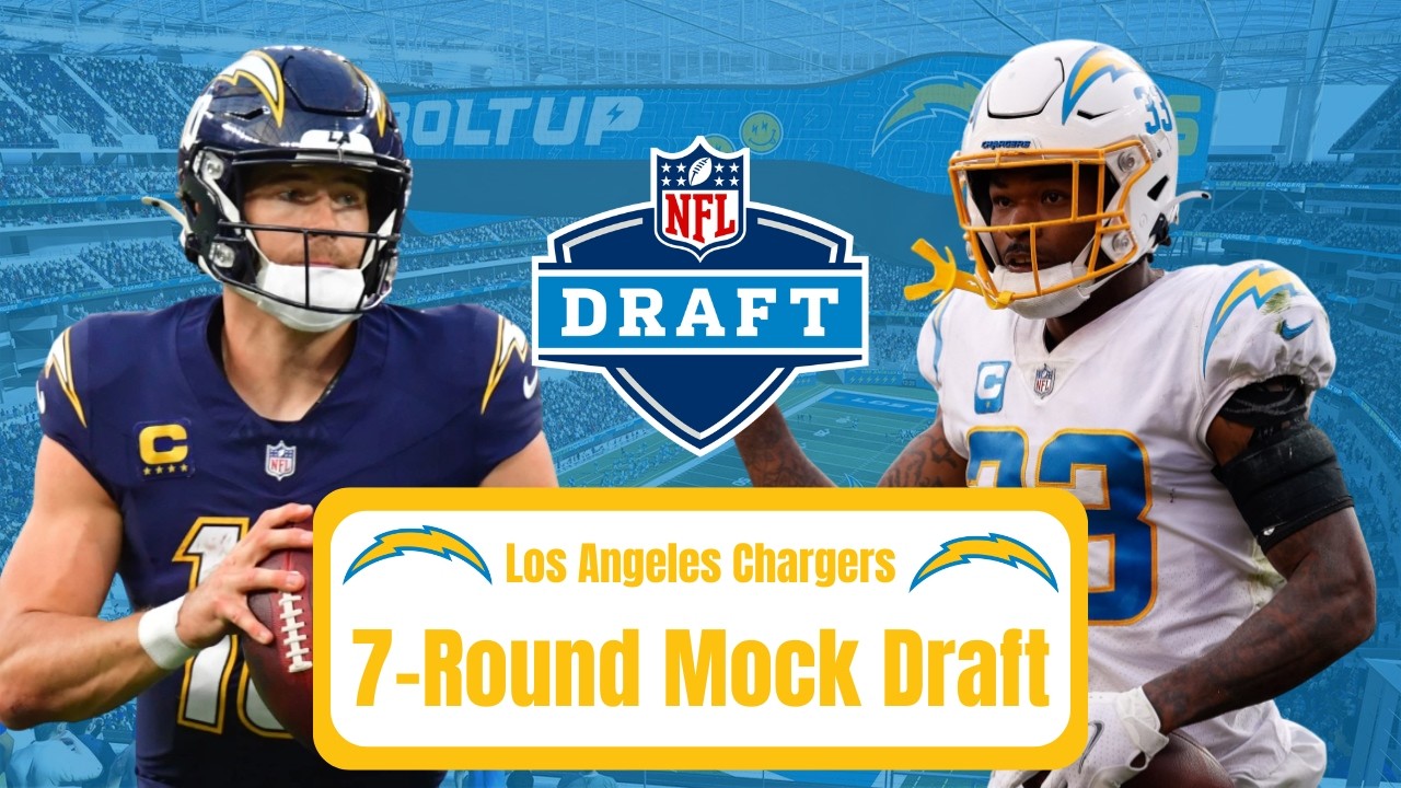 Полный 7-раундовый вариант драфта Los Angeles Chargers 2026 года!