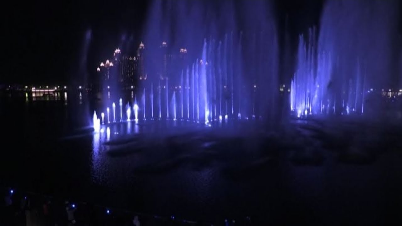 Nuovo record a Dubai: The Palm è la fontana più grande del mondo