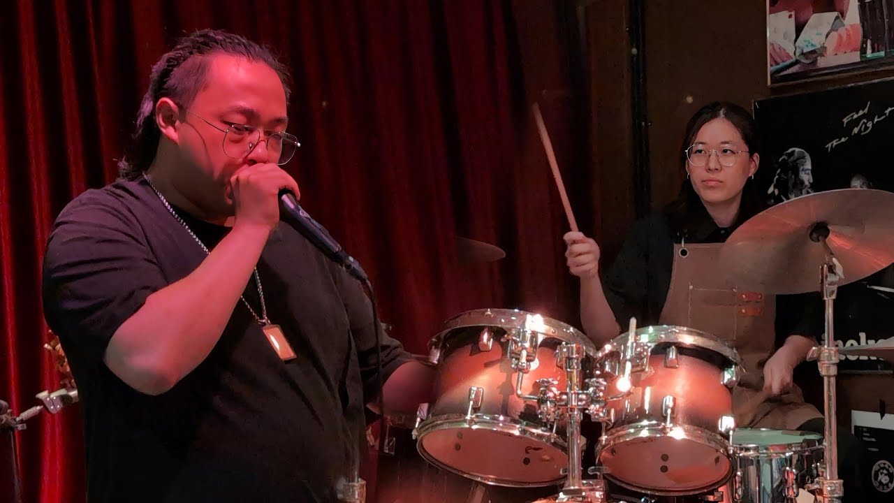 WEYLEN & MAYBES | Beatbox × Drums | Cyber Beatbox Night🎙️🌆🗣️